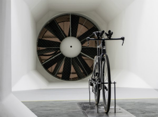Inside the Boardman wind tunnel